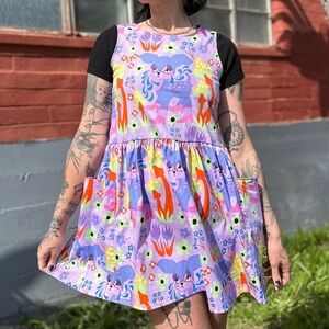 NWT Nooworks Cry Baby Big Pocket Dress
